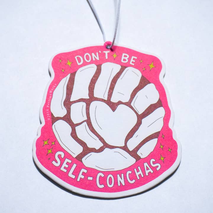 PARTIMEWORKS - Wholesale Air Freshener - Don't Self-Conchas (Strawberry Scent 2-Sided) Air Freshener11