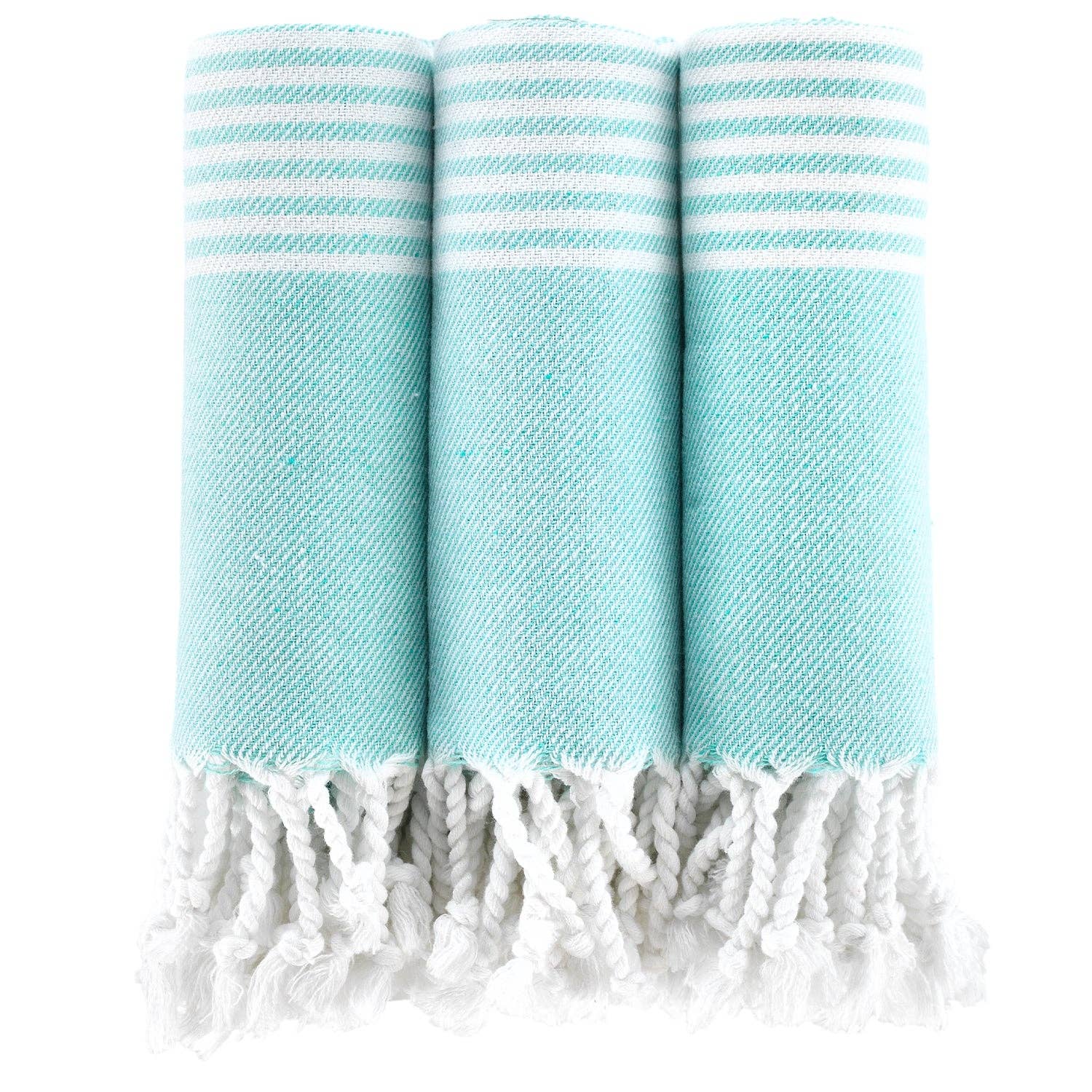 Barooga - Wholesale Hand Towel - Striped Turkish Hand Towels (Set of 3) 18 x 38 Inches22