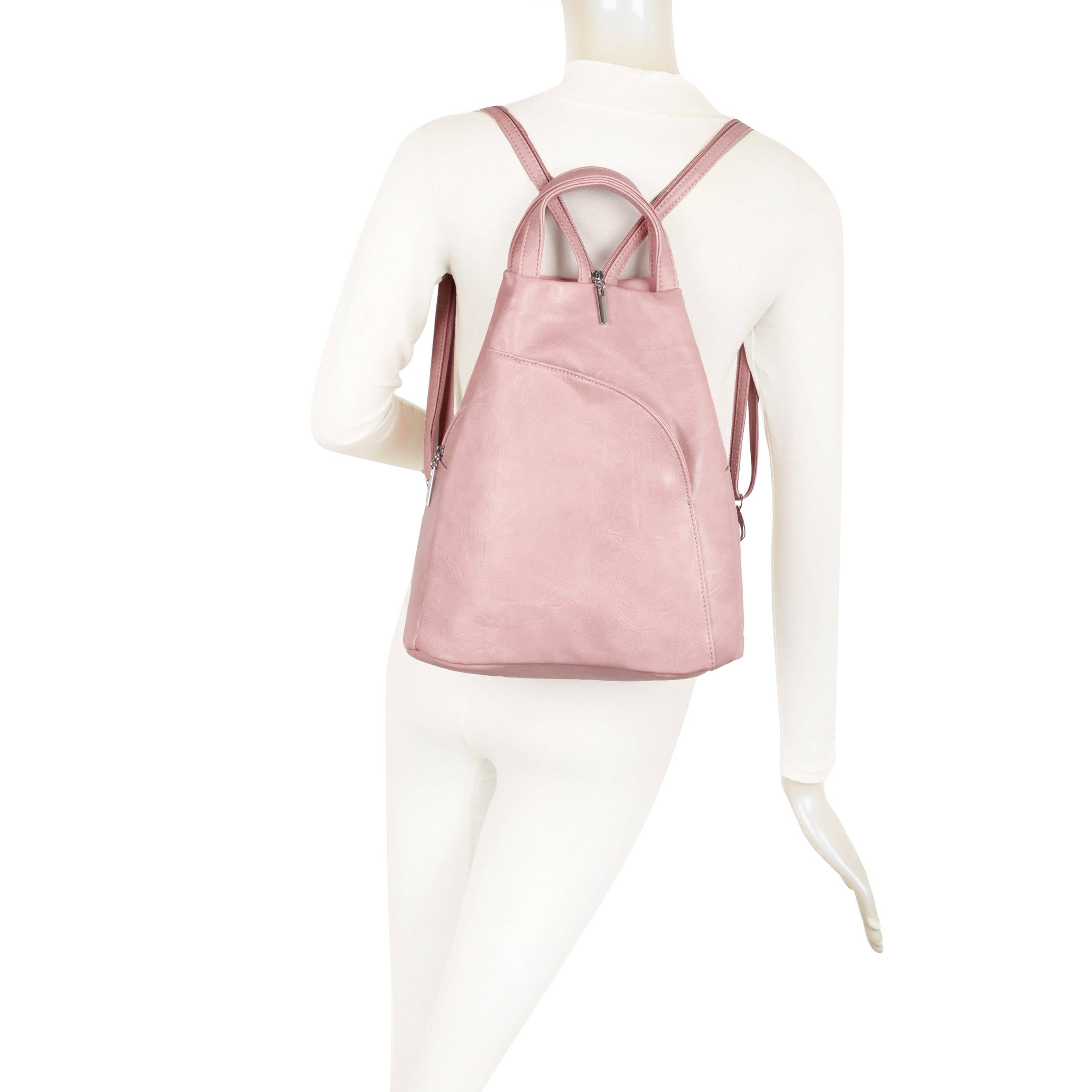 Ellas Trading – wholesale Backpack – Women's – Stylish Casual  Anti-Theft Backpack Side Zipper Pockets19