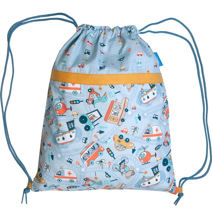 Zaino con cordoncino ingorgo stradale per la vendita all'ingrosso da parte di micumacu