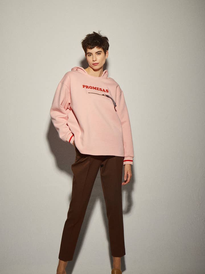 Palo Promises Pink Sweatshirt for engroshandel hos Dolores Promesas