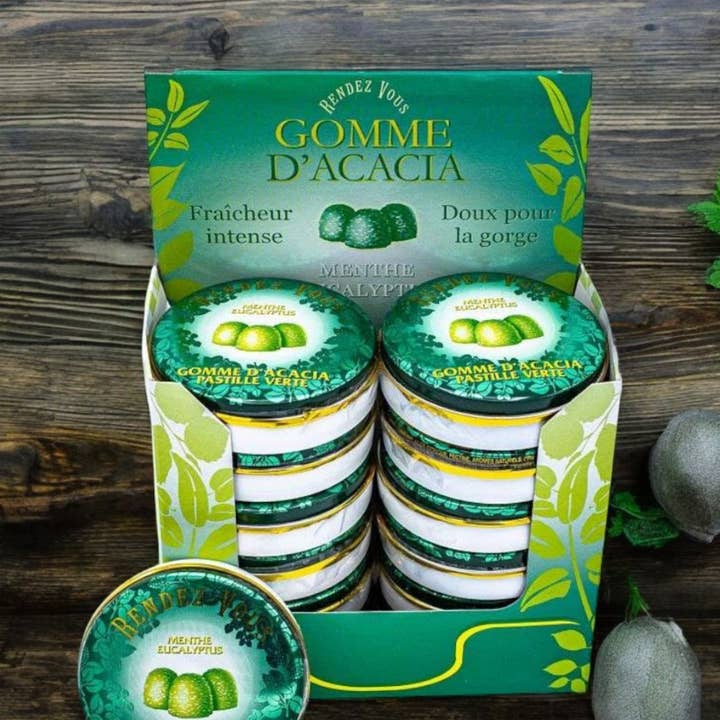 LS GROUP - Wholesale Chewing Gum - Box of Mint Eucalyptus Gummies0