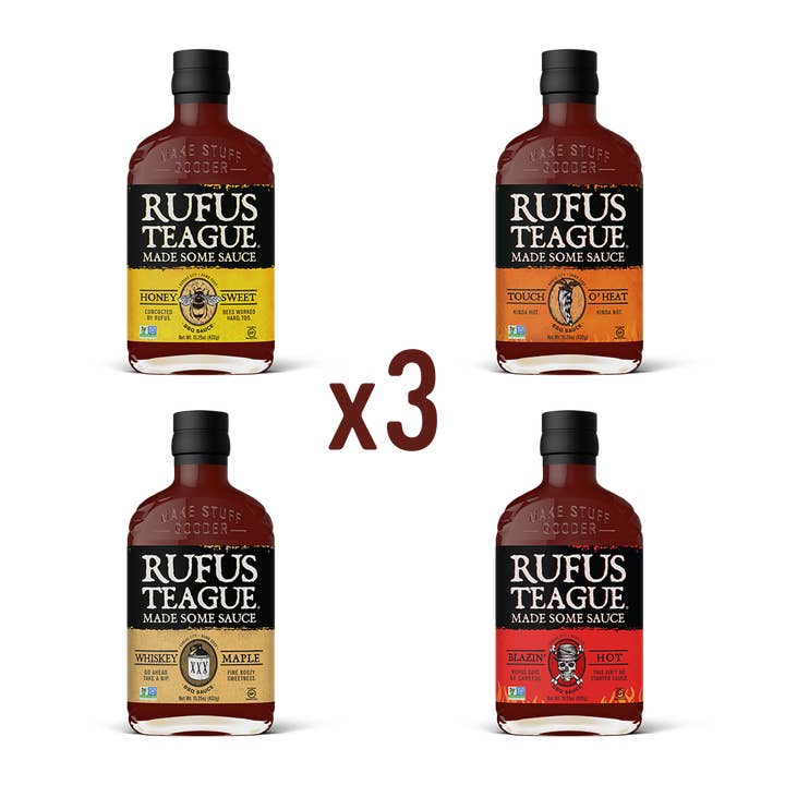 Rufus Teague - Wholesale BBQ Sauce - Mr. Teague Starter Kit - BBQ Sauces2