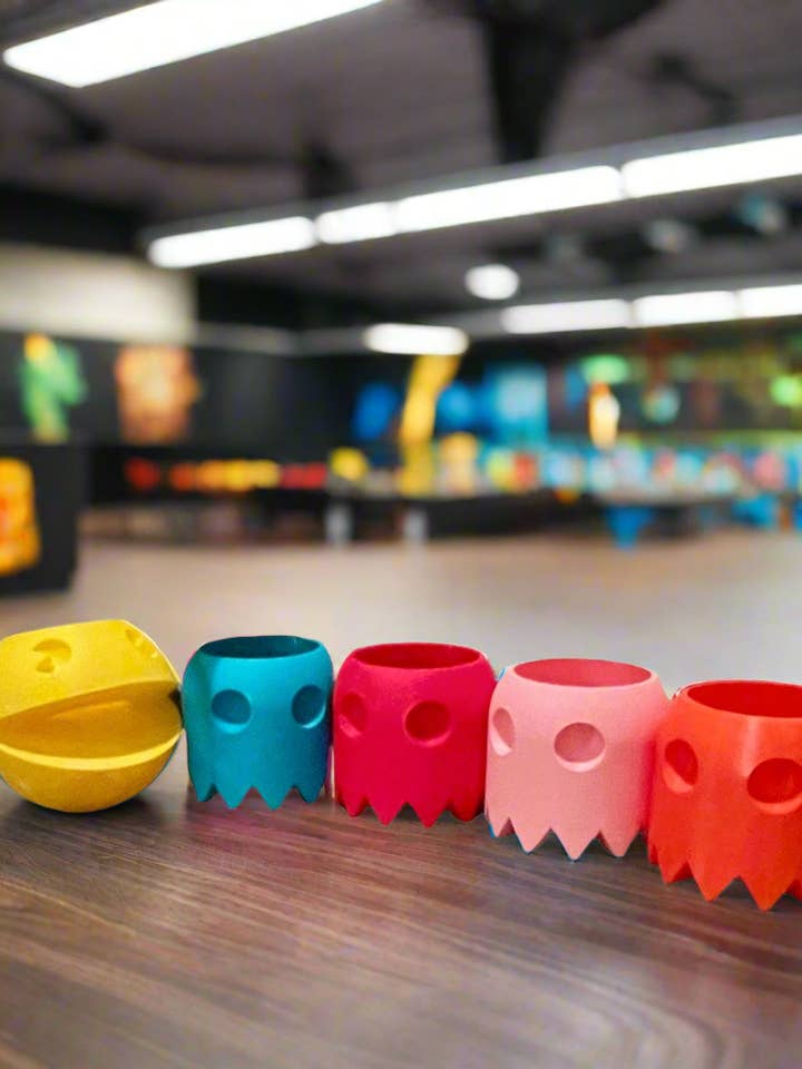 Iconic PAC-Man and Ghosts Planters for wholesale by Genetic Designs