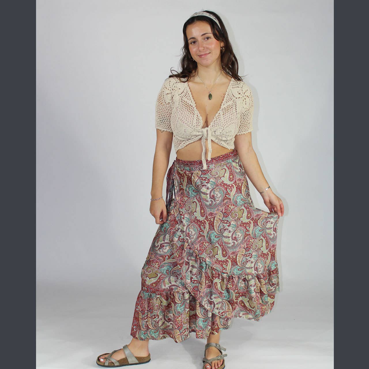 Assorted Whimsy Wrap Skirt for wholesale on Faire0