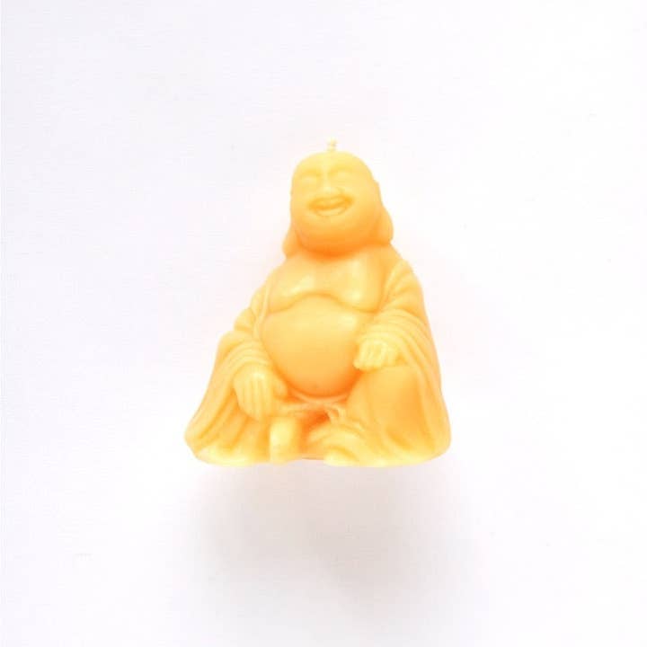 Beeswax Works - Venta al por mayor Velas de diseño llamativo - Vela Laughing Buddha