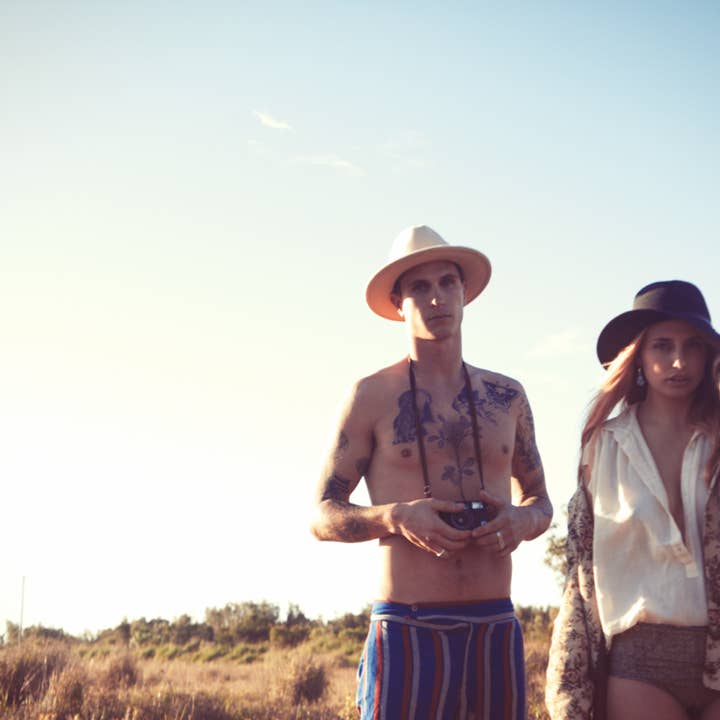 The RataTat Felt Hat - Forest Green for wholesale on Faire4