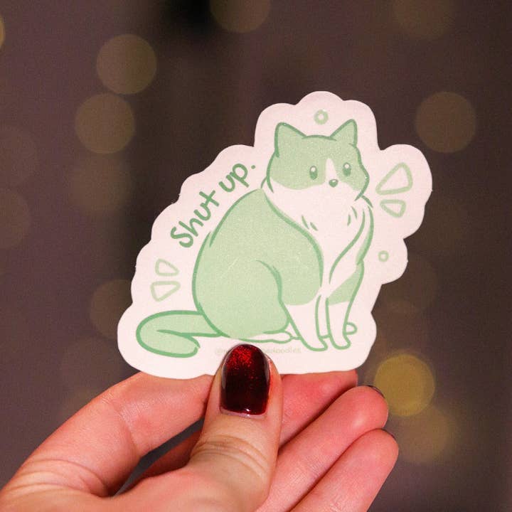Noodle Horse Doodles - Wholesale Sticker - Sassy Cats Sticker1
