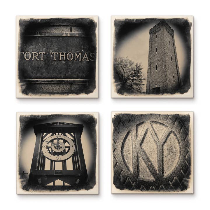 Fort Thomas Tile/Coaster Collection for wholesale by Cityscape Tiles