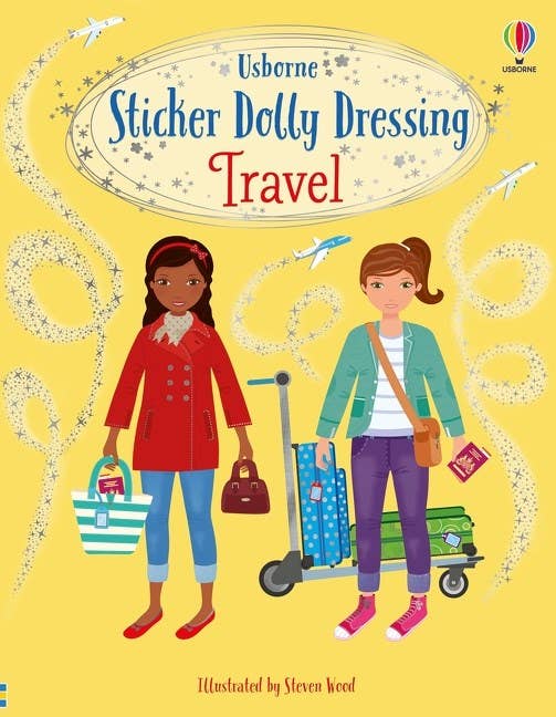 HarperCollins - Wholesale Coloring & Activity Book - Kids & Baby - Sticker Dolly Dressing Travel : Usborne0