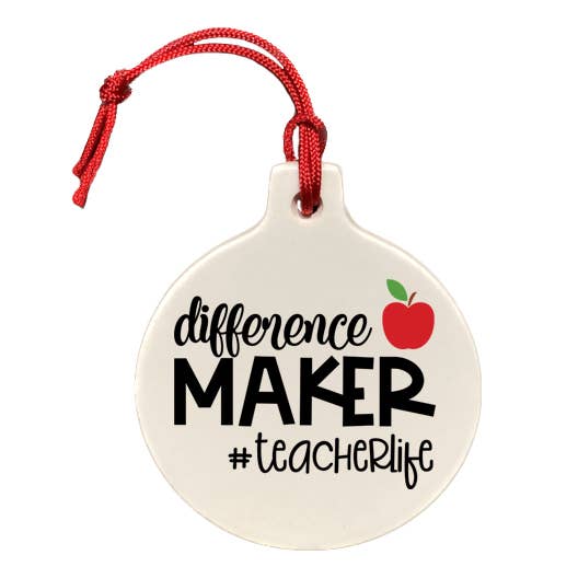 Difference Maker #teacherlife for wholesale by The Cheeky Tree
