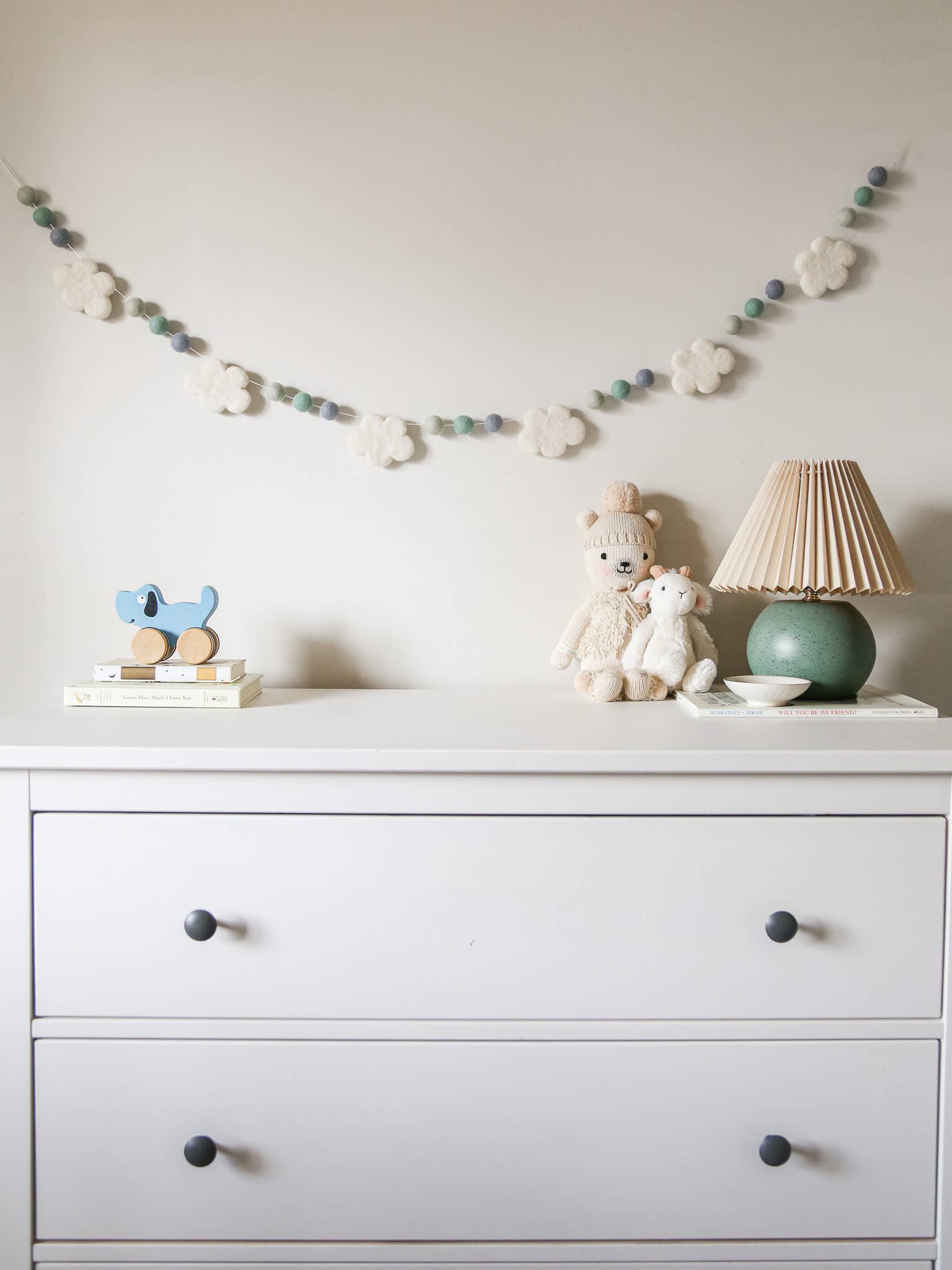 NOEL by Alma Home – wholesale Bunting/Krans – Babyfotografering Molnbakgrund | Barnkammardekor Garland4