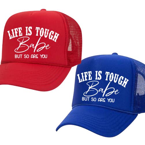 The Candy Collections - Wholesale Trucker Hat - Women's - Life is Tough - Trucker Hat