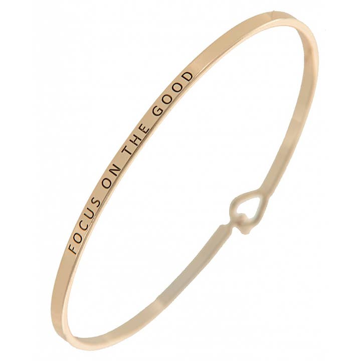 0011 PREMIERE – Großhandel Armreif – FR5608 FOCUS ON THE GOOD_3mm Modischer Armreif aus Messing1