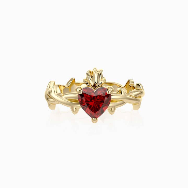 Sacred Heart Ring for wholesale by Vanimy Jewelry