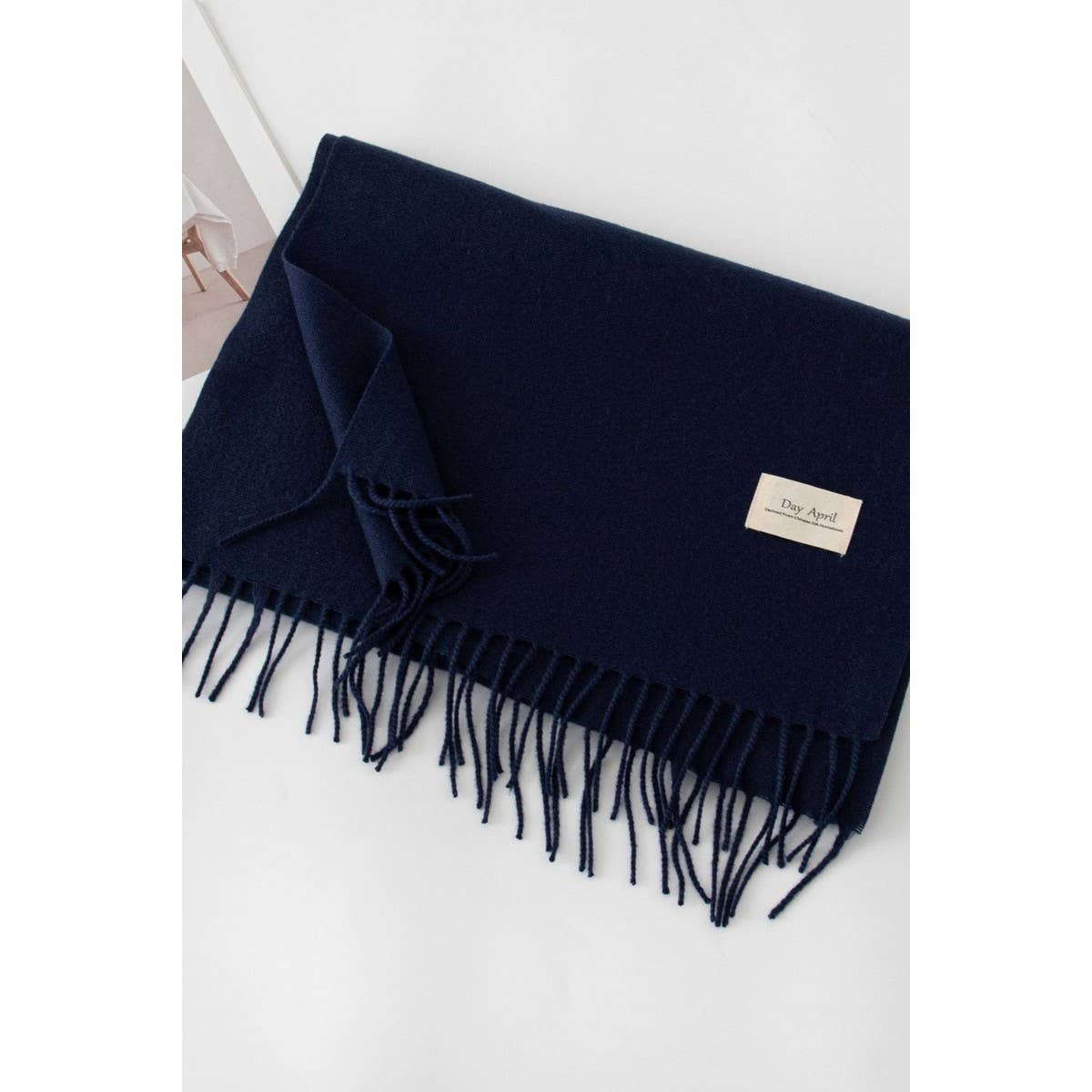 NINEXIS - Vente Écharpe – femme - CWASC1482_ÉCHARPE CHAUDE DE COULEUR UNIE À COL CHÂLE34