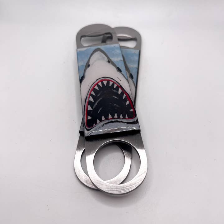 SWEET ART ATTACK - Wholesale Bottle/Wine Opener - Shark Bite Hand Held Bottle Opener
