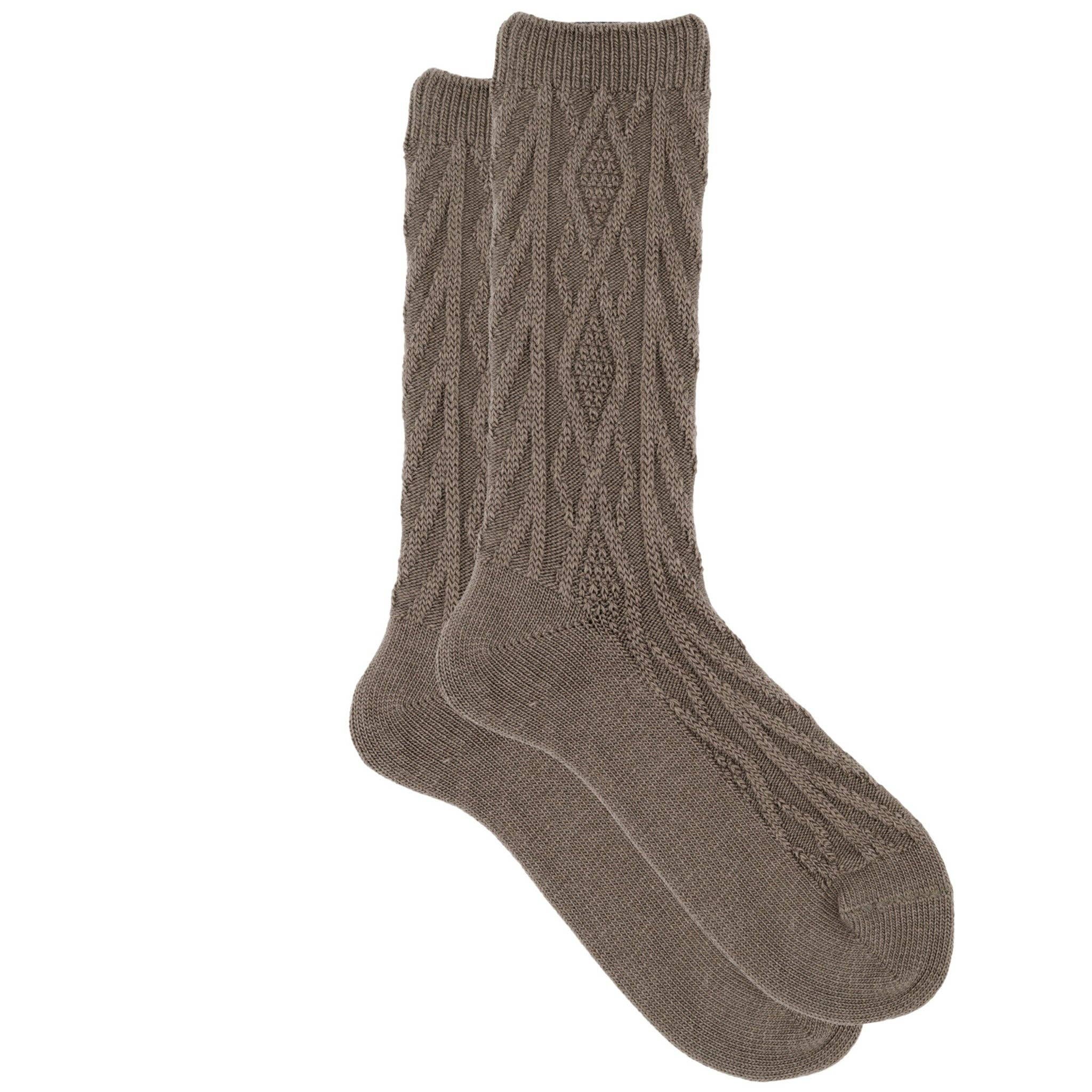 iLux – wholesale Socks – Women's – Demi - Cozy Cashmere Silk Jacquard Crew2