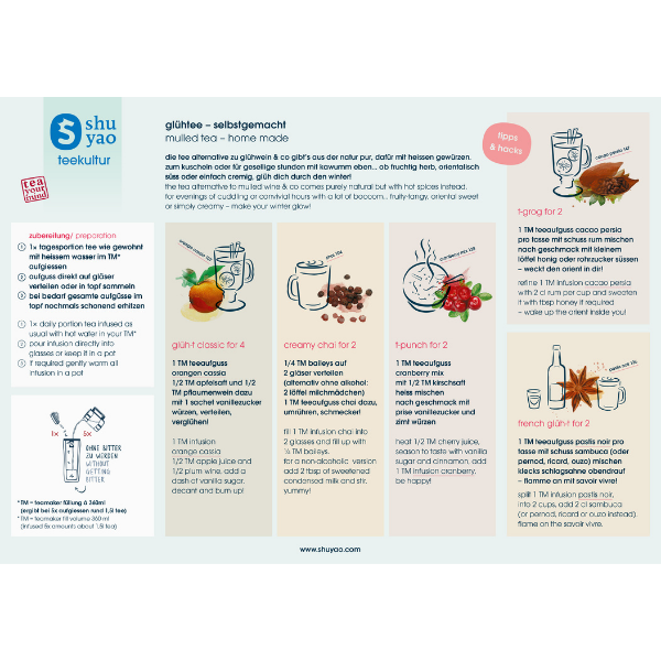 Shuyao – Engroshandel Sundheds-/detox-te – Shuyao økologisk varm te 5 stk. i gaveæske eller enkeltvis i aromaæske6