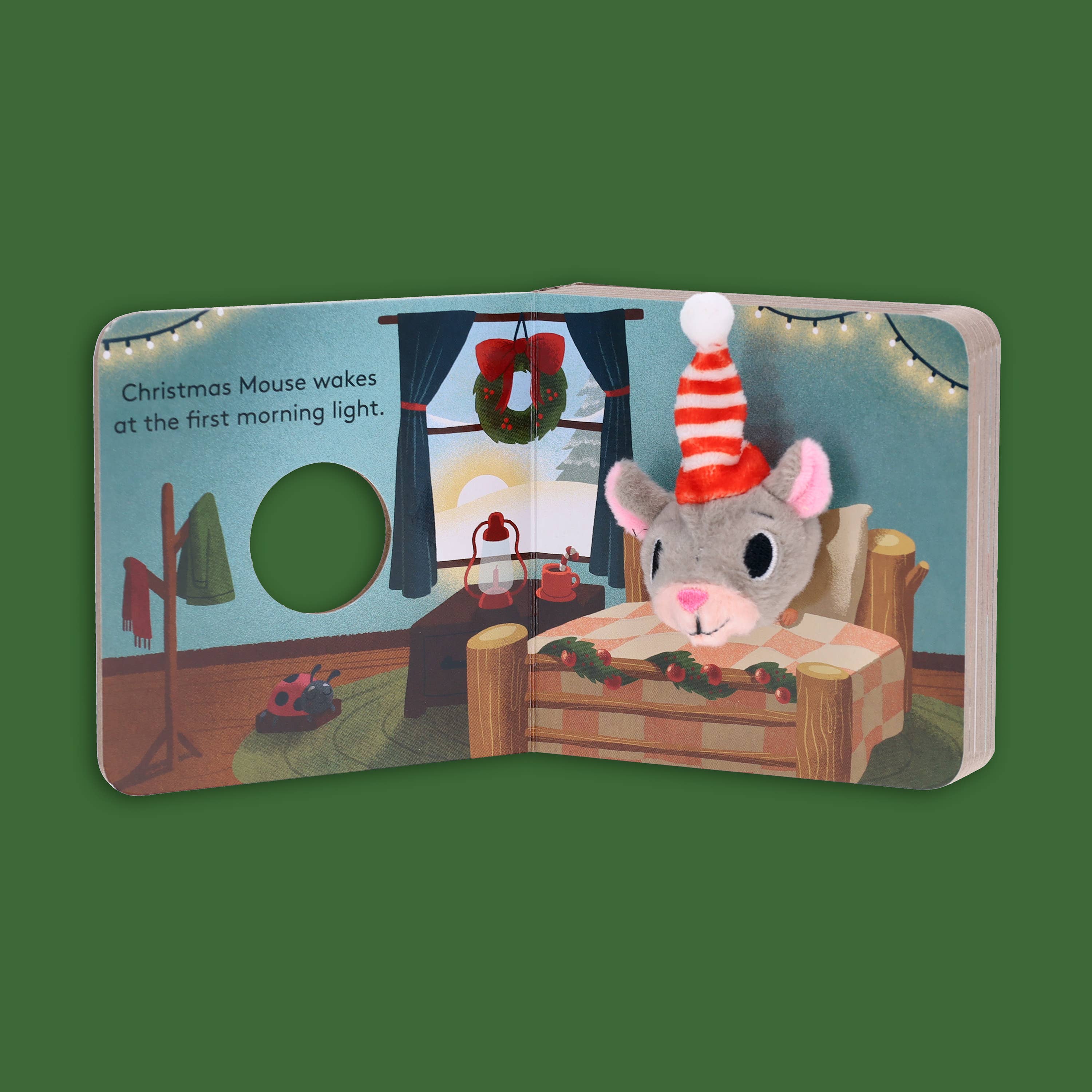 Chronicle Books - Wholesale Baby & Toddler Book (0-2) - Christmas Mouse: Finger Puppet Book2