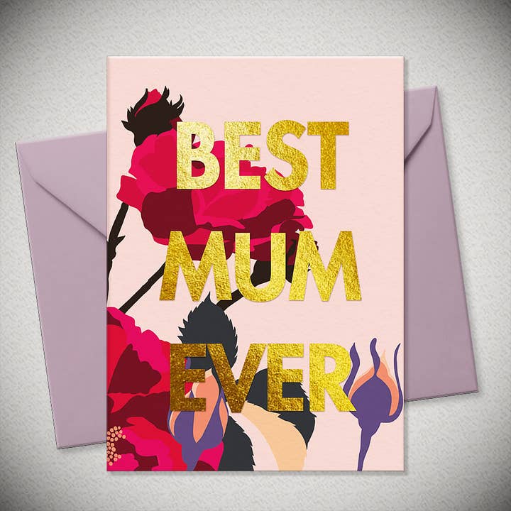 Bexy Boo Ltd β wholesale Everyday greeting card β BEST MUM EVER - MBL04