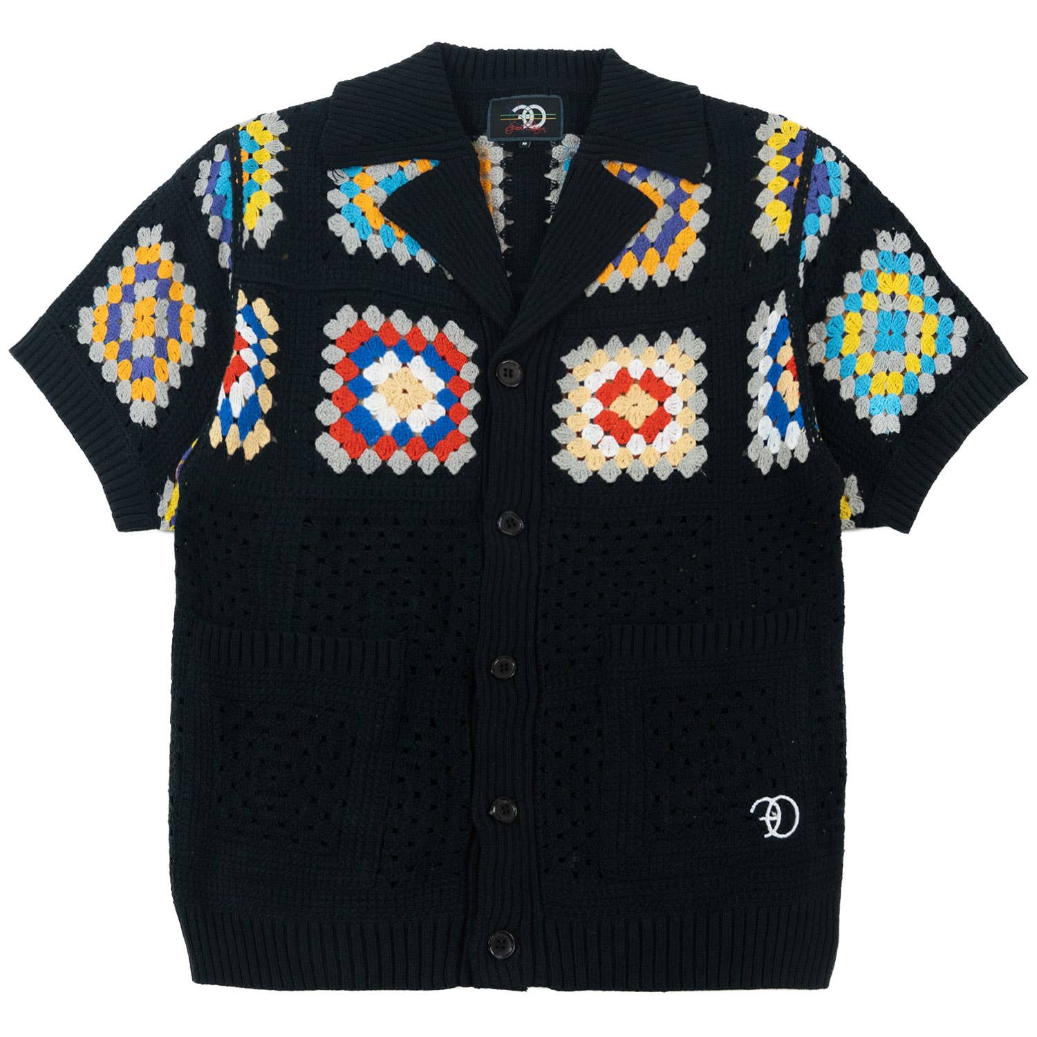 BLACK RED F342 Nuevo Riche Shirt - Black/Red for wholesale on Faire2