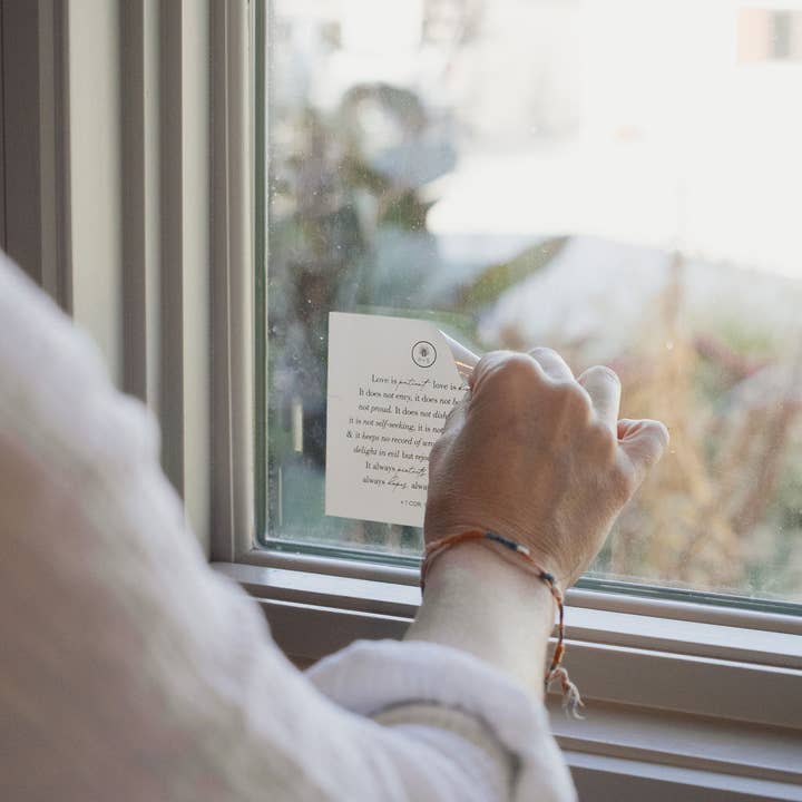 Plains + Simple - Wholesale Sticker - Scripture Pack Window Clings - Trust14