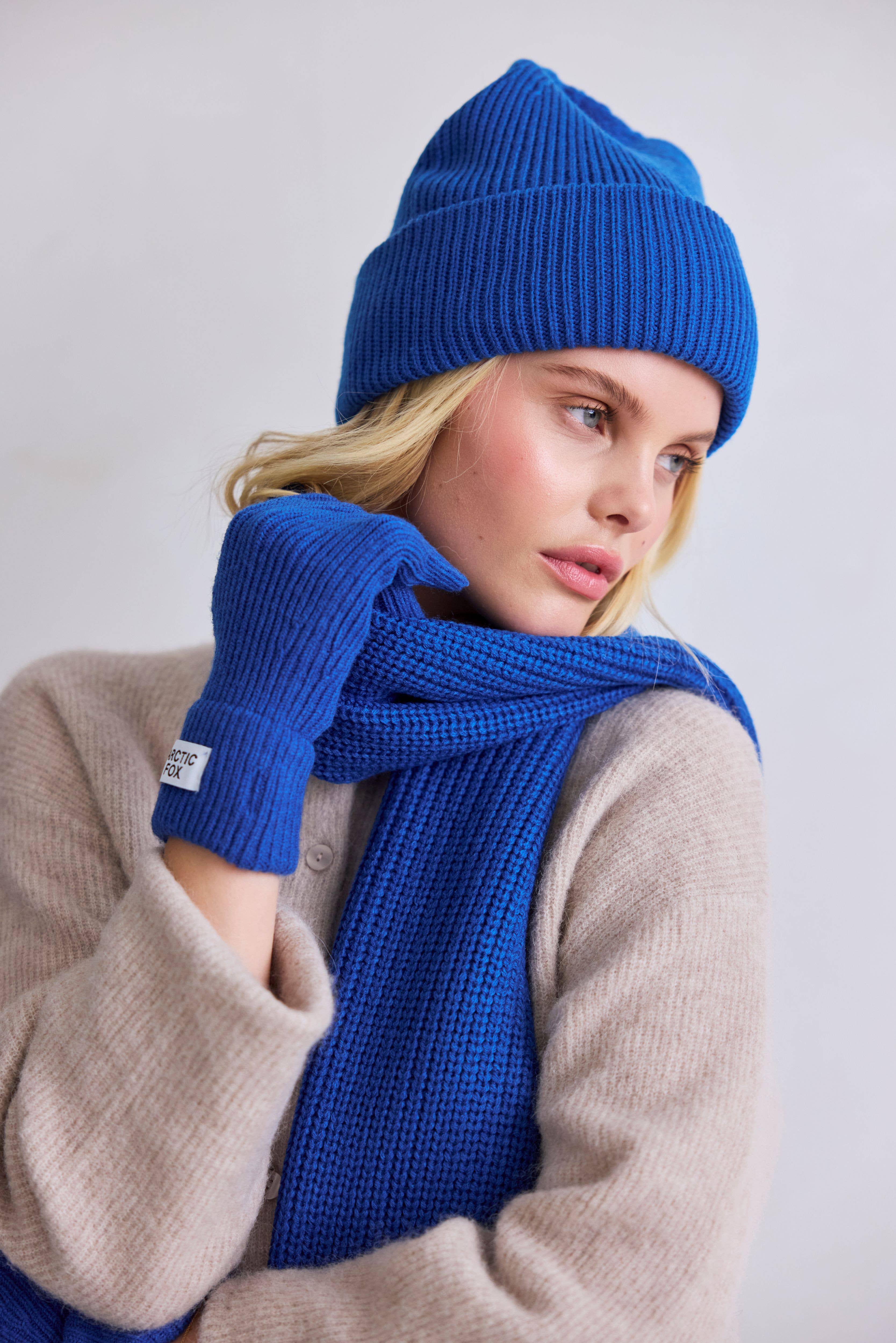 Arctic Fox & Co. - North America - Wholesale Beanie - Women's - Recycled Bottle Beanie - Ocean Blue - FW25