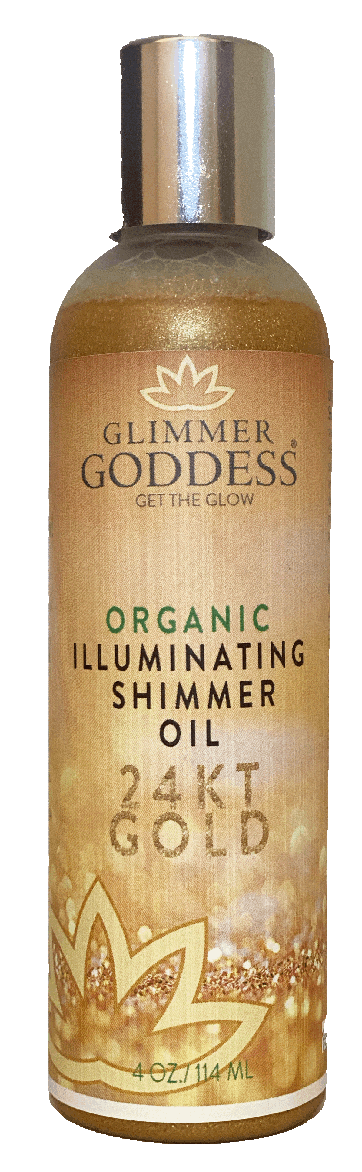 Glimmer Goddess® – Engroshandel Bad/Kropsolie – Økologisk Shimmer Olie – Lysende kropsolie i 5 nuancer for strålende glød og dyb hydrering0