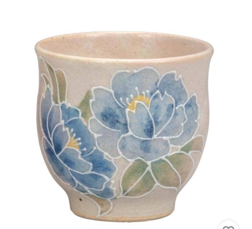 TheKutaniAtelier - Wholesale Coffee/Tea Cup - Kutani Ware Japanese Porcelain Yunomi Tea Cup Set1