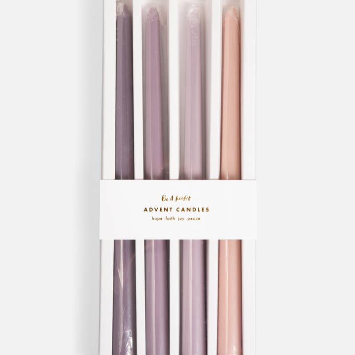 Be A Heart - Wholesale Tapered Candle/Candlestick - Advent Candles | Gift | Christmas Holiday Home | Soy