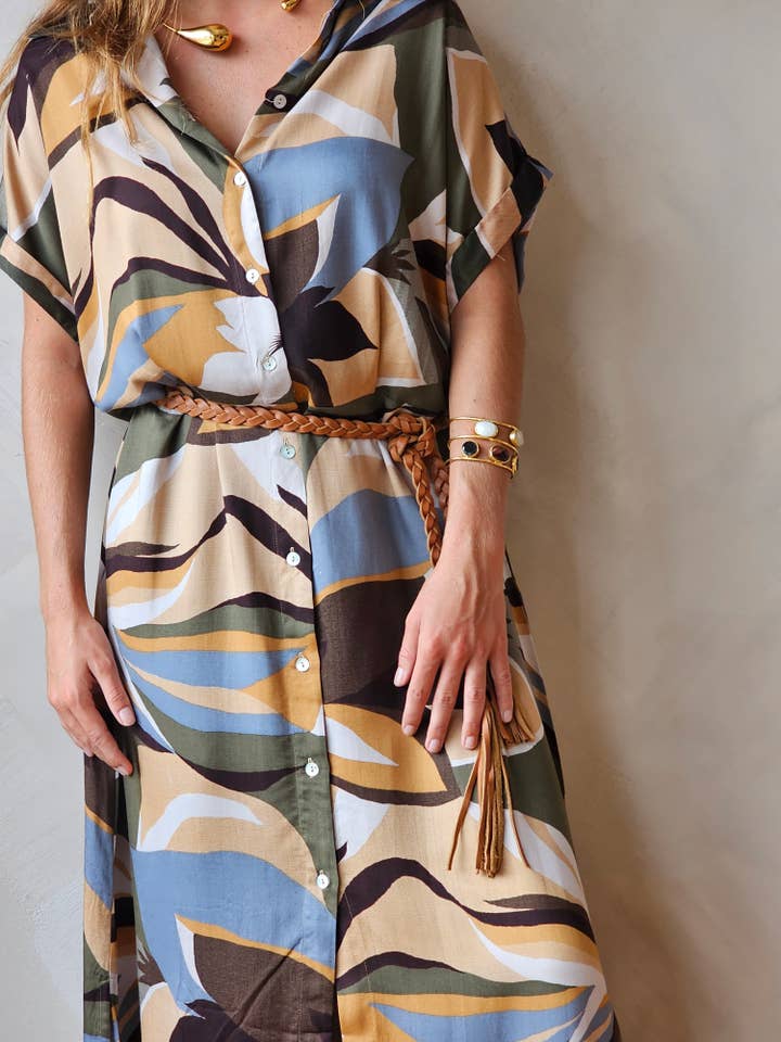 SAFARI DRESS for wholesale by SHE CONCEPT