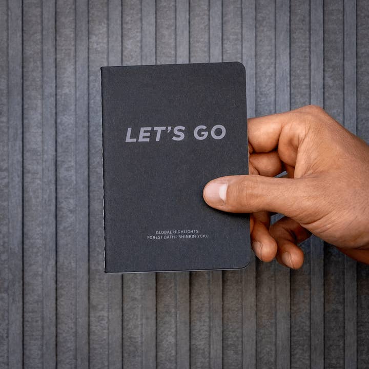 WAYFINDER - Wholesale Notebook - LET'S GO™ "Forest Bath" Notebook (3-Pack)3