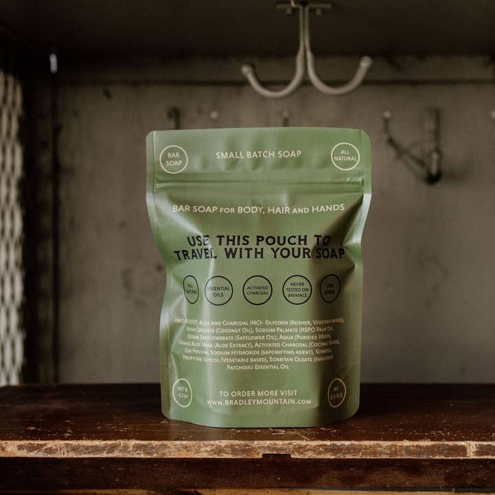 Bradley Mountain - Wholesale Bar Soap - Charcoal Bar Soap - Patchouli2