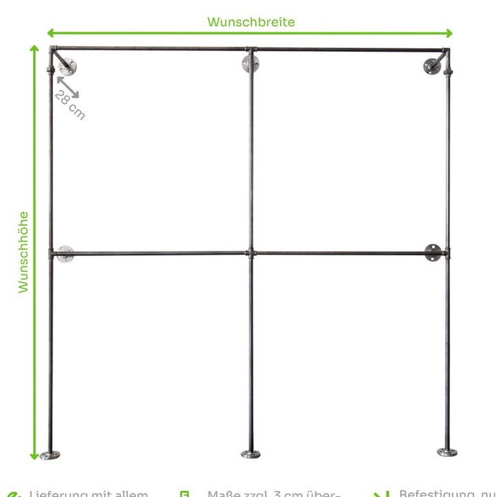 Armario abierto · Dos x Dos para venta al por mayor de various - Design aus Stahlrohr