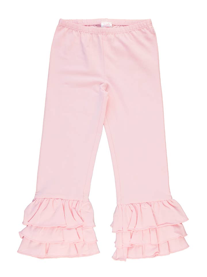 Girls Pink Ruffle Flare Pants
for wholesale on Faire