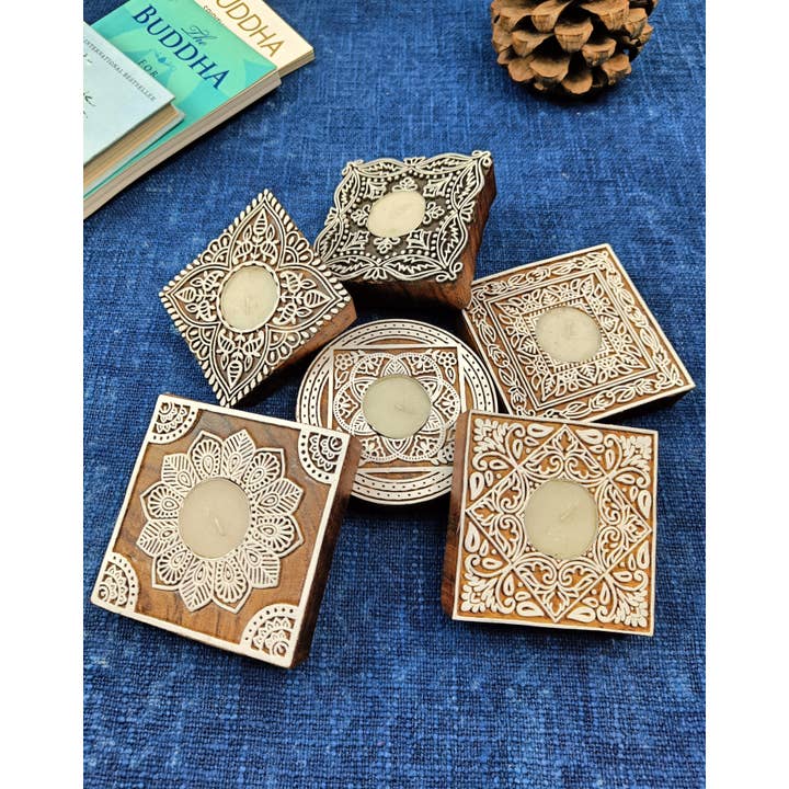 The Eastern Loom - Wholesale Tea light candles - Tea Light Holder Christmas Candle Home Decor Handmade Artisa4