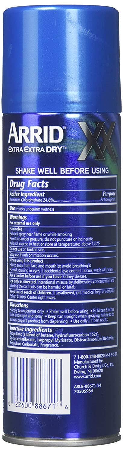 First Choice Buying – wholesale Deodorant – Men's – Arrid XX Antiperspirant Deodorant, Ultra Fresh, 6 oz3