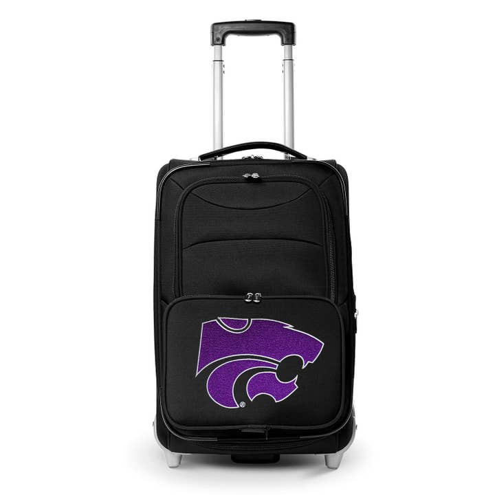NCAA Kansas State Wildcats 21" Carry-On Rolling Soft side for wholesale by Mojo Licensing