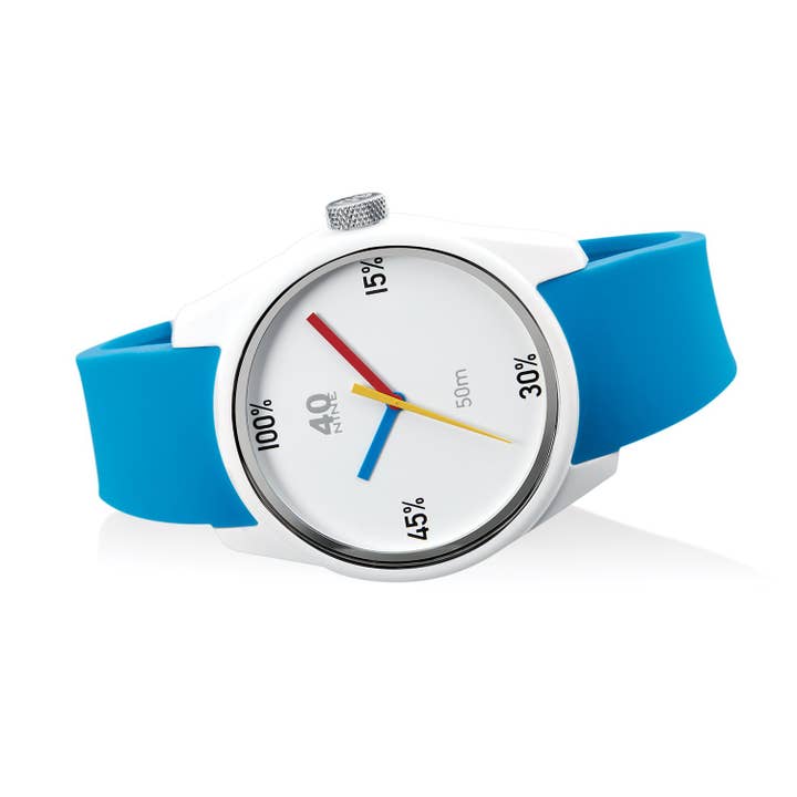 Montre 100% Homme - Bleu pour la vente par 40Nine