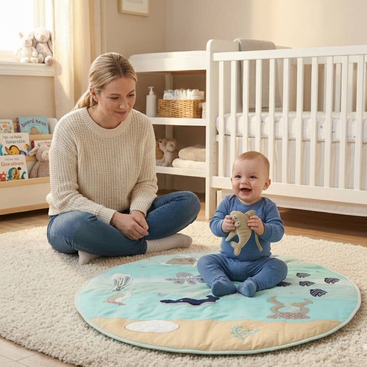 Under the sea baby activity play mat for wholesale by Role Play