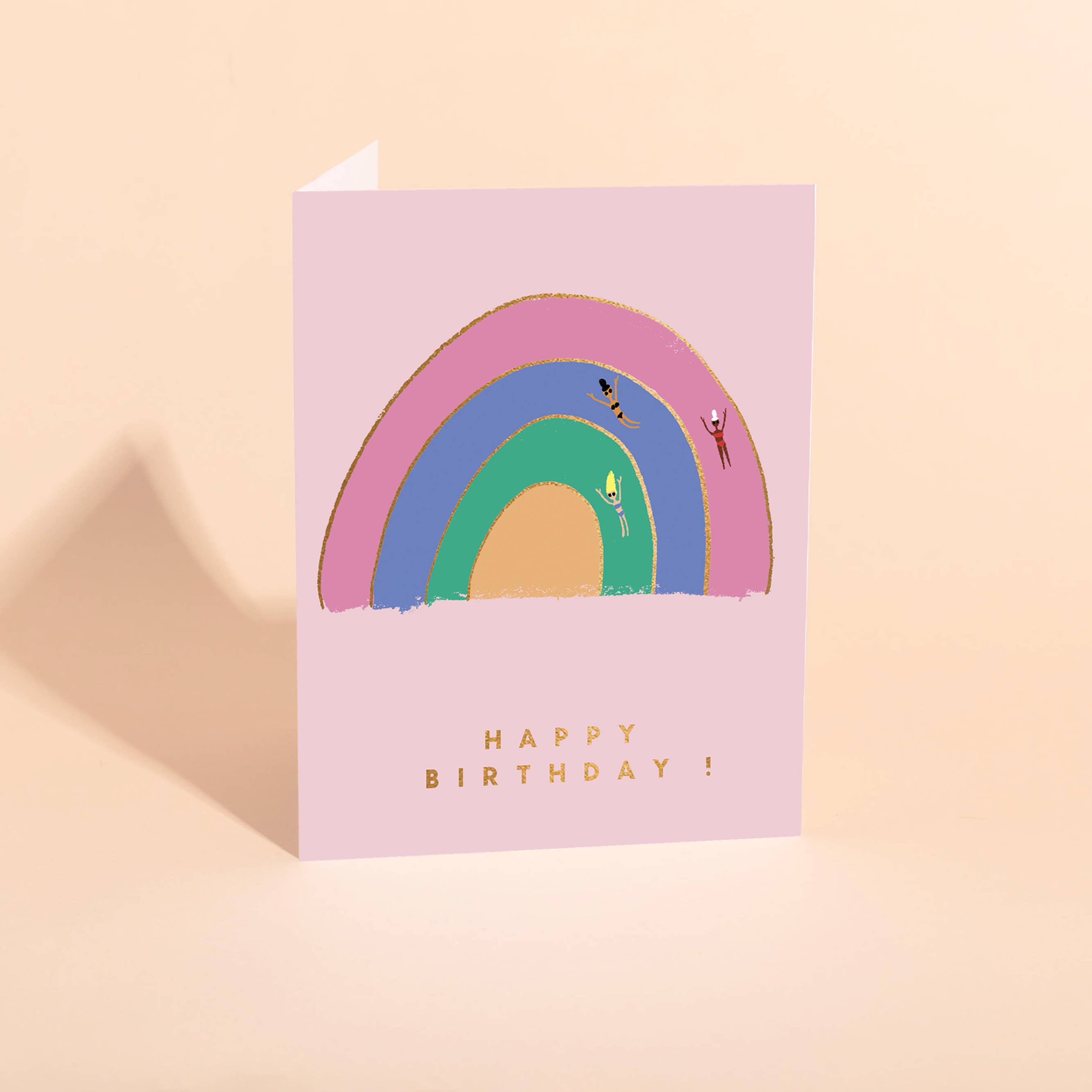 Carolyn Suzuki - Wholesale Birthday Card - RAINBOW PALS - Birthday Card