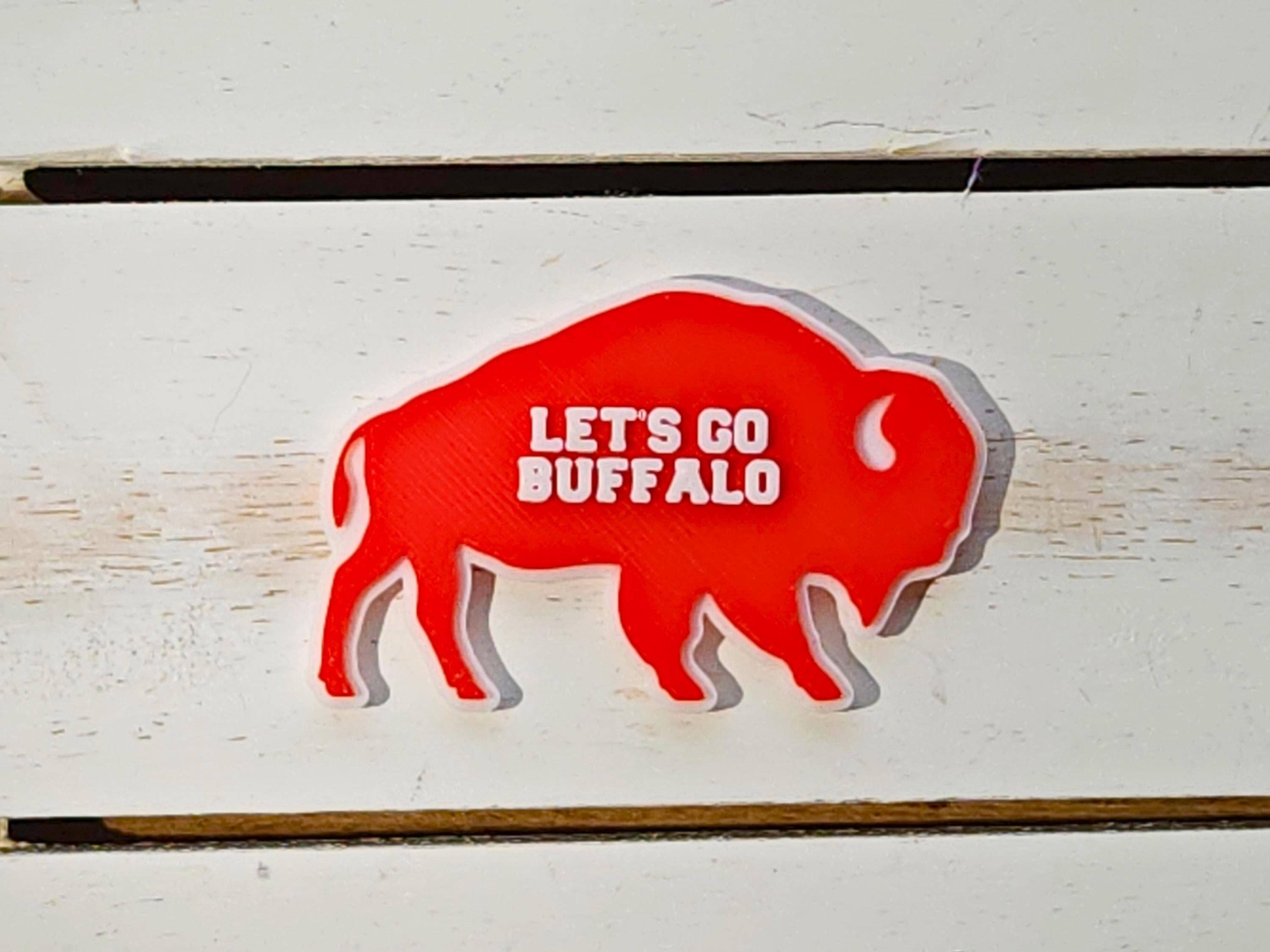 ModoWorks - Wholesale Magnet - Retro Buffalo Football Magnet | Let’s Go Buffalo5