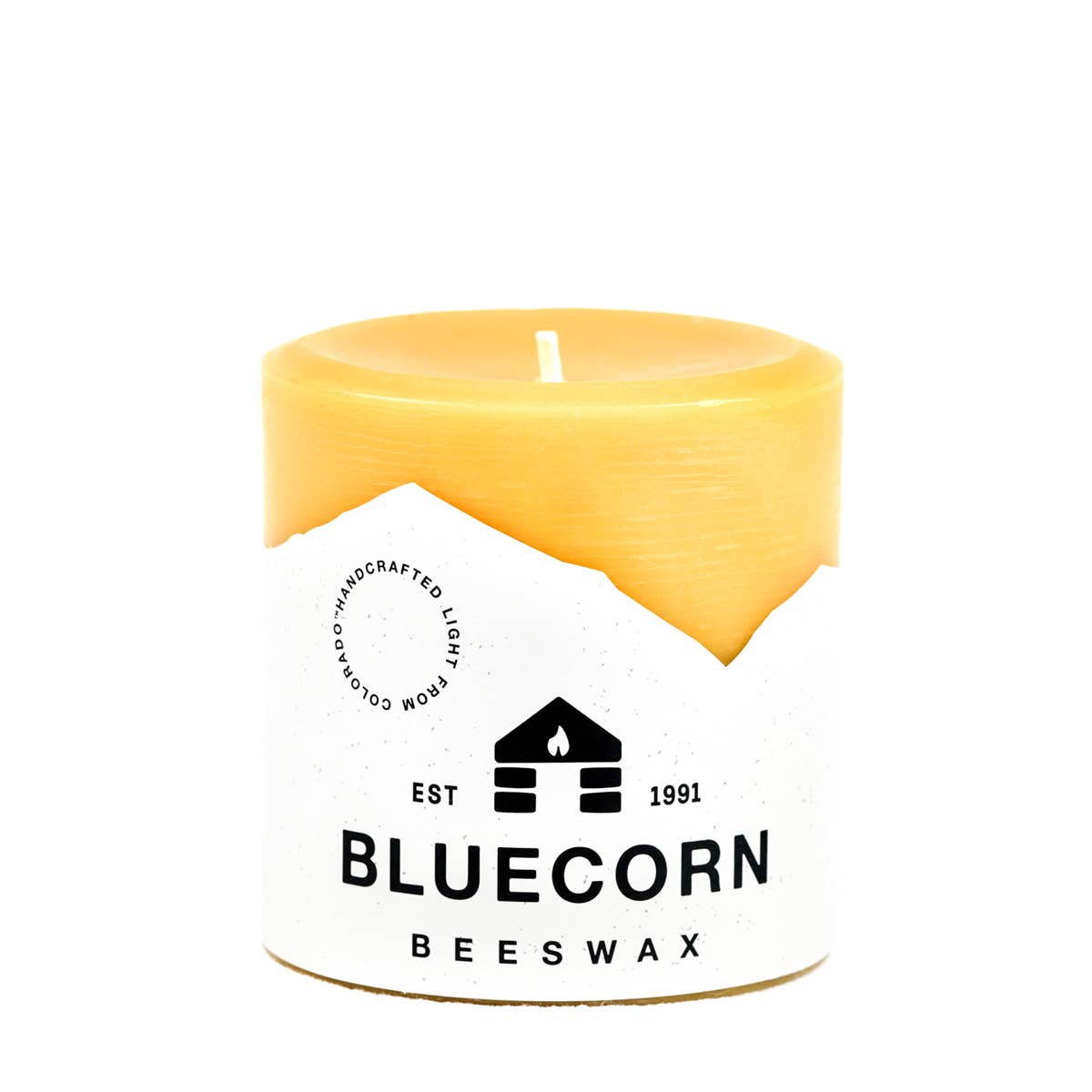 Bluecorn Candles - Vente Bougies piliers - Bougies Pilier en Cire d'Abeille Pure – Fait Main aux États-Unis6