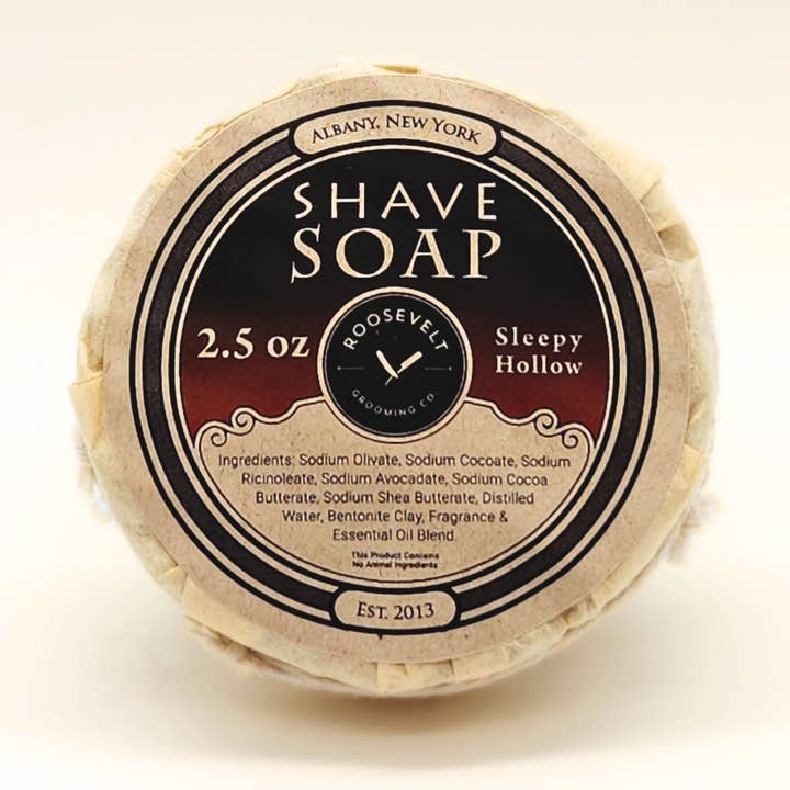 Roosevelt Grooming Company - Wholesale Shave Soap - Men's - Shaving Soap6
