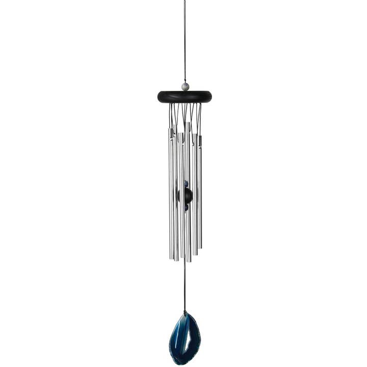 Woodstock Chimes - Wholesale Wind Chime - Woodstock Agate Chime™ - Small, Blue2