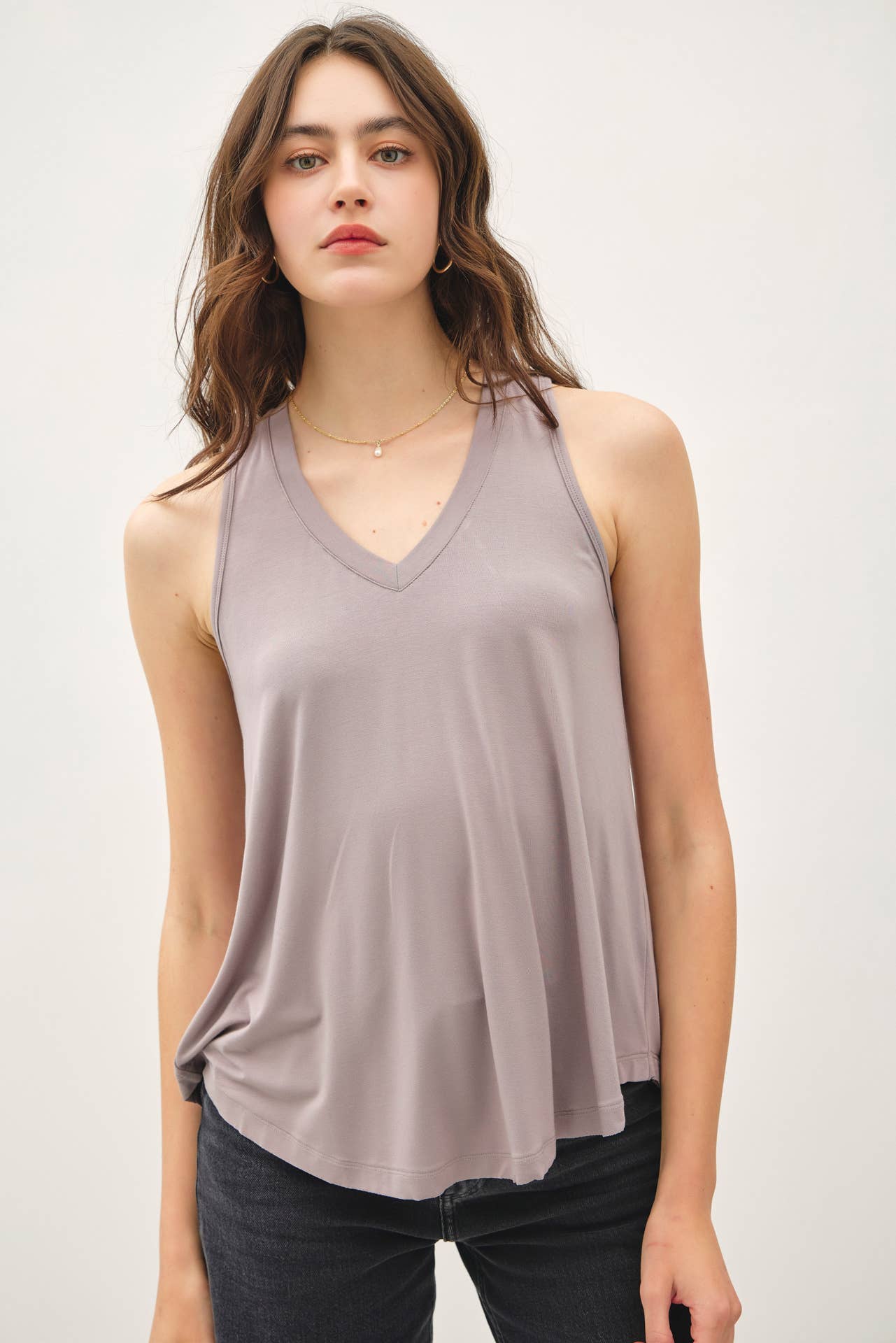 Be Cool - Wholesale Tank Top - Women's - [SOFT CORE] V-NECK TANK52