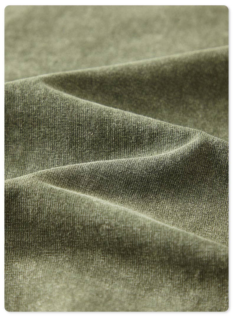 Dipped Shop - Wholesale T-Shirt - Women's - Vintage Washed Crew Neck Long Sleeve T-shirt DP25E5697