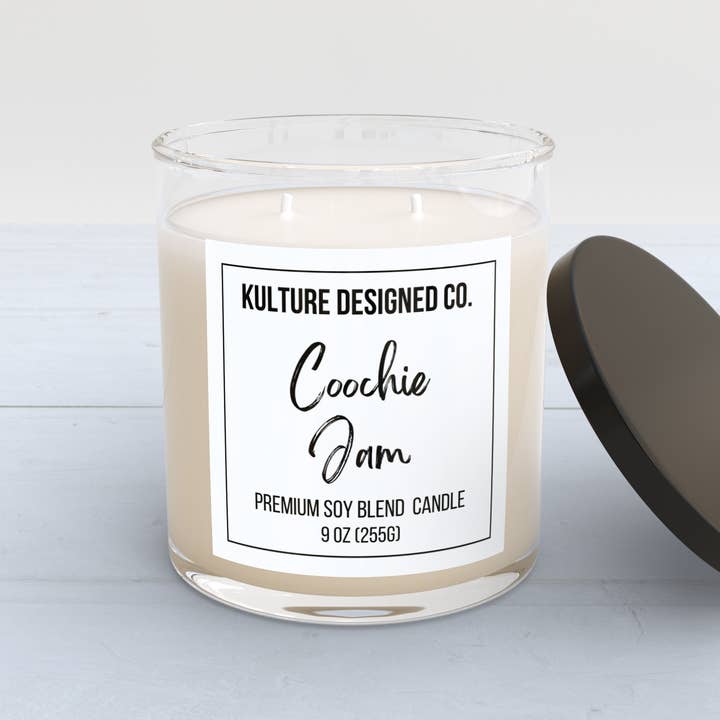 Coochie Jam | 255 g Kerze für den Großhandel von Kulture Designed Co.