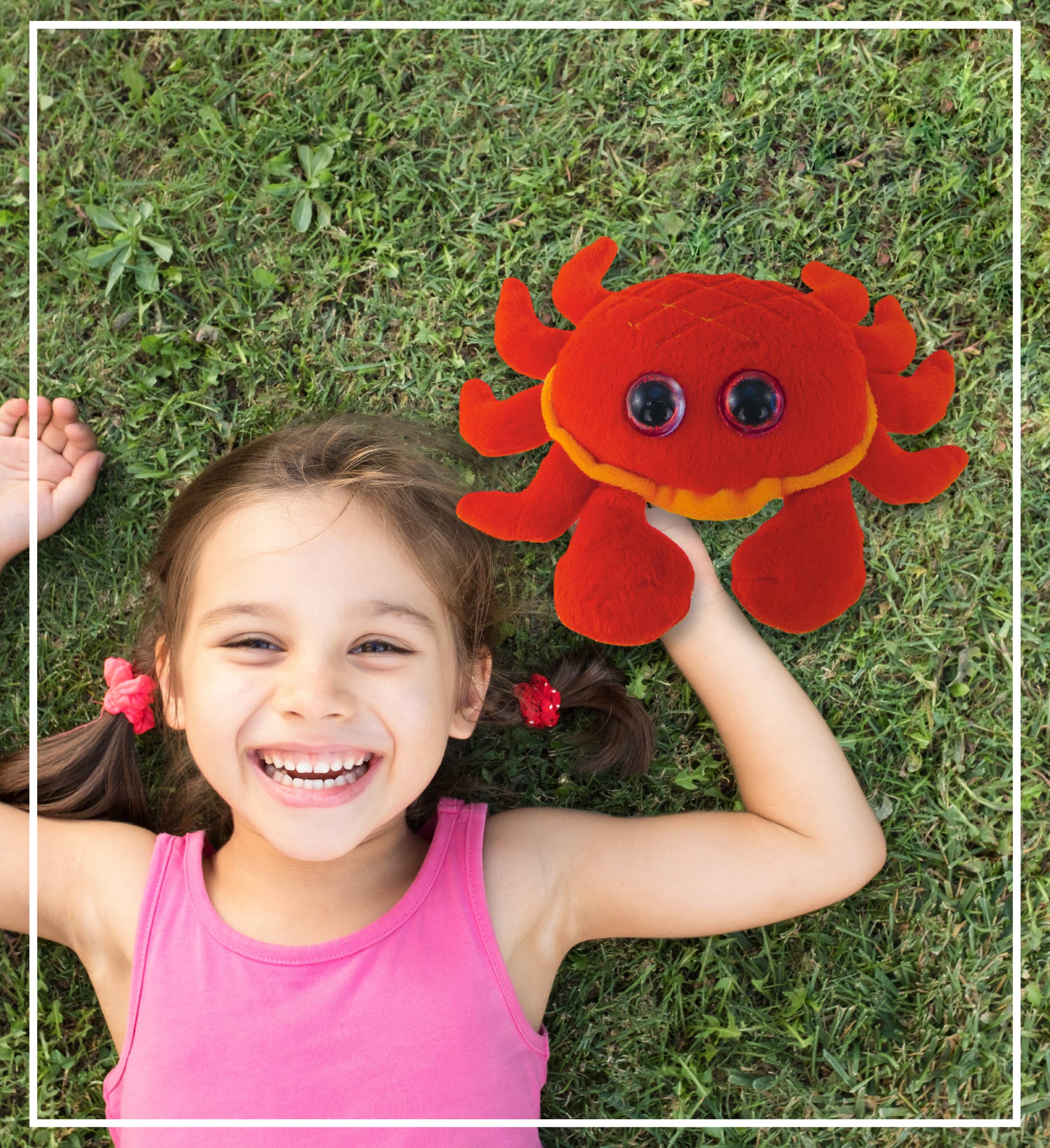 Cota Global - Wholesale Stuffed/Plush Toy - Kids & Baby - Big Eye 6" Plush - Red Crab4